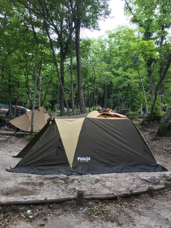 長者の里キャンプ場 - 沢の流れが心地良く響きます