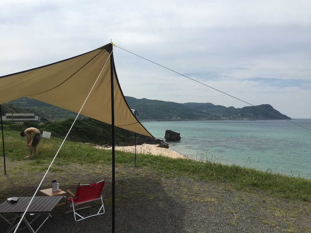 川尻大浜キャンプ場 - 海水浴場で海遊びも一緒に♪