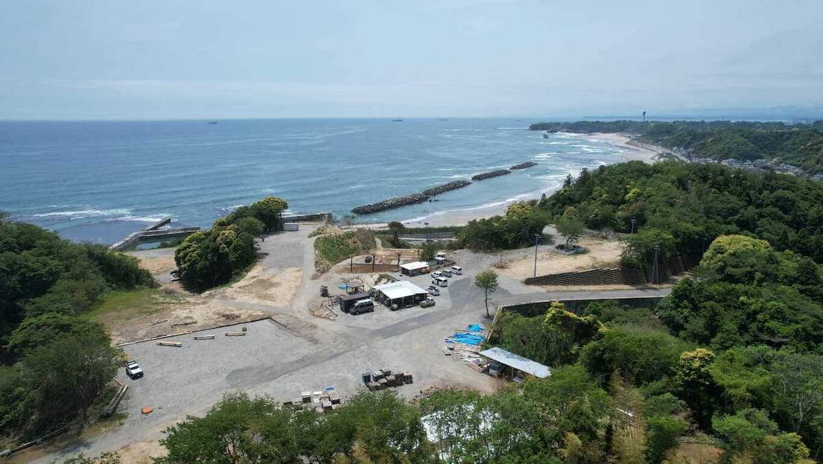 かいぞくの森キャンプ場 - 福島県いわき市の永崎海岸沿いに位置する心地よい波の音オーシャンビューのキャンプ場