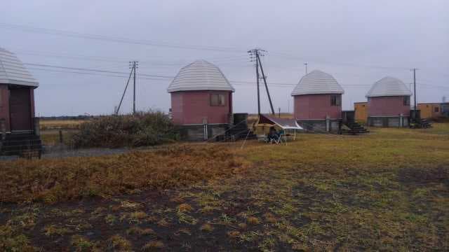 天塩町鏡沼 海浜公園キャンプ場 - 温泉に隣接しているのが嬉しい♪