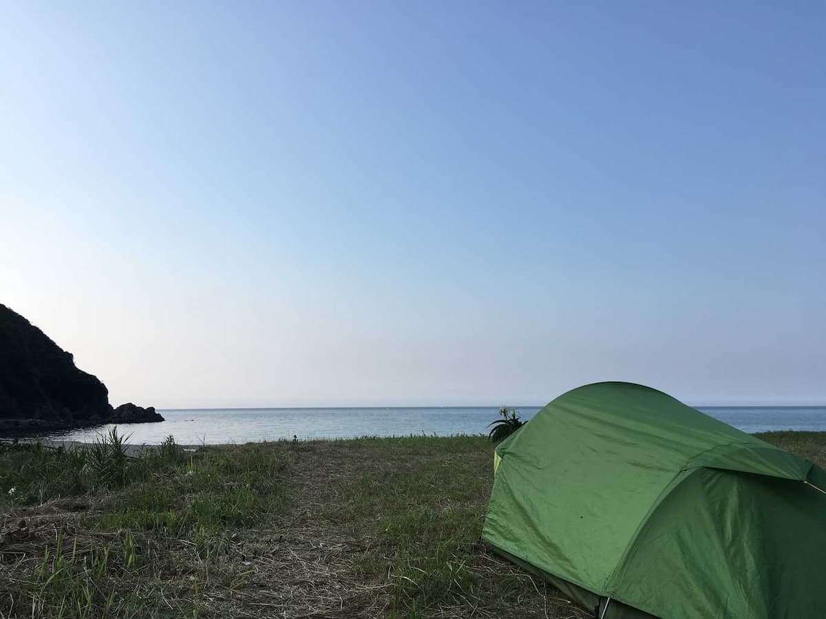 二位ノ浜キャンプ場 - 海水浴場に隣接♪