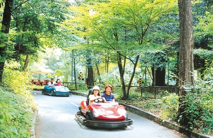 皇子原公園キャンプ場 - 南西には霊峰高千穂峰・皇子原神社を中心に整備された自然公園です♪1.1キロのコースのゴーカートやローラースライダー、ニジマス釣り場、夏には「たかはる清流ランド」で遊びつくす☆秋には彼岸花が咲き乱れる景色が絶景です♪