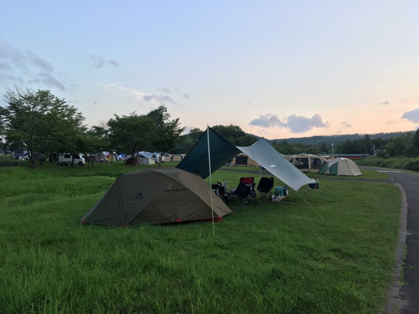 鶴居村キャンプ場