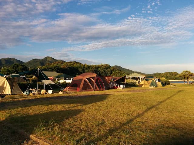 伊上海浜公園オートキャンプ場