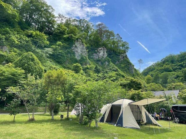 たびのCAMPING BASE 天守閣自然公園オートキャンプ場