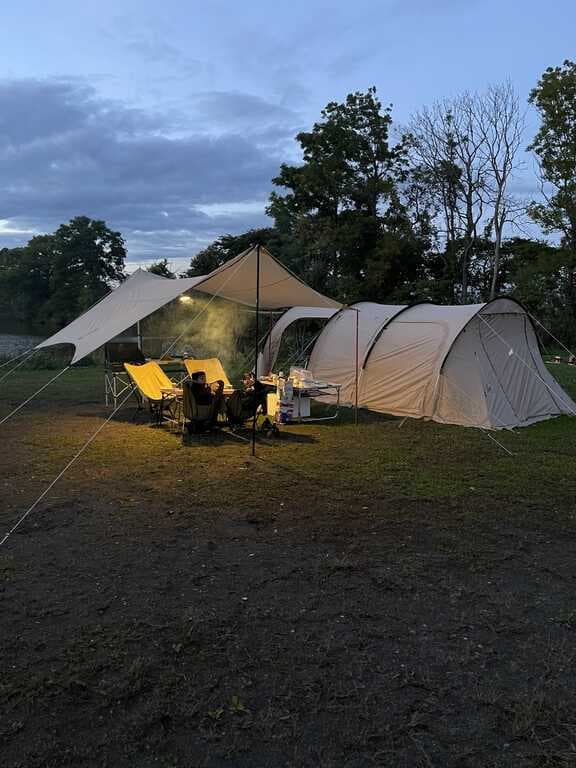 南幌町三重湖公園キャンプ場 - 設備はシンプルですが手入れが行き届いていて快適♪