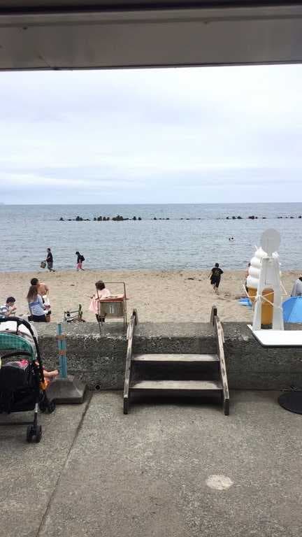 蘭島海水浴場 - 海水浴場に隣接し、海遊びに最適